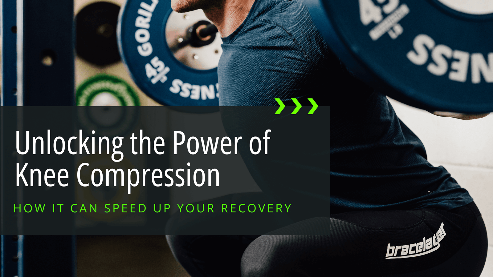 Blog banner for Unlocking the Power of Knee Compression