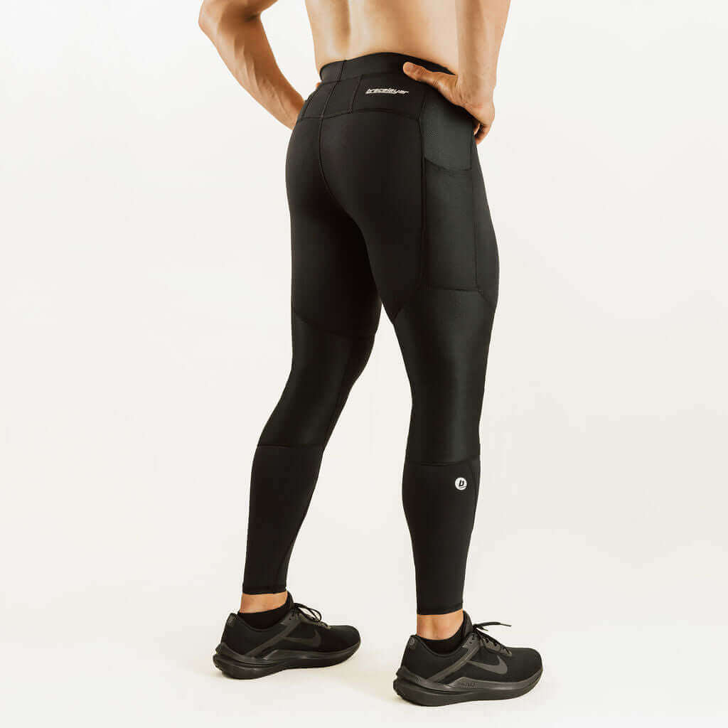 Men's KS1 | Knee Support Compression Black, Featured, frontpage, KS1, Men's, pants, Sports, Spring Bracelayer® USA | Knee Compression Gear