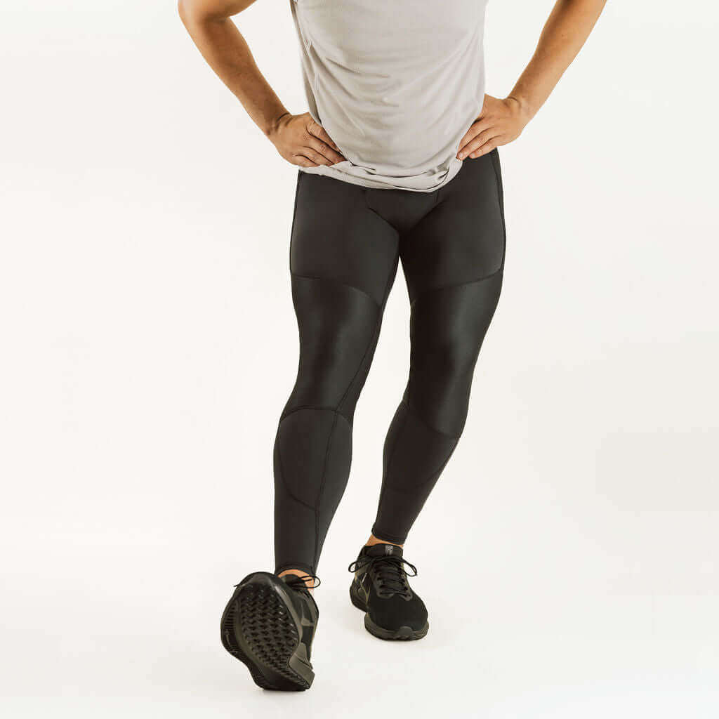 Men's KS1 | Knee Support Compression Pants Black, frontpage, KS1, Men's, pants, Sports, Spring Bracelayer® USA | Knee Compression Gear