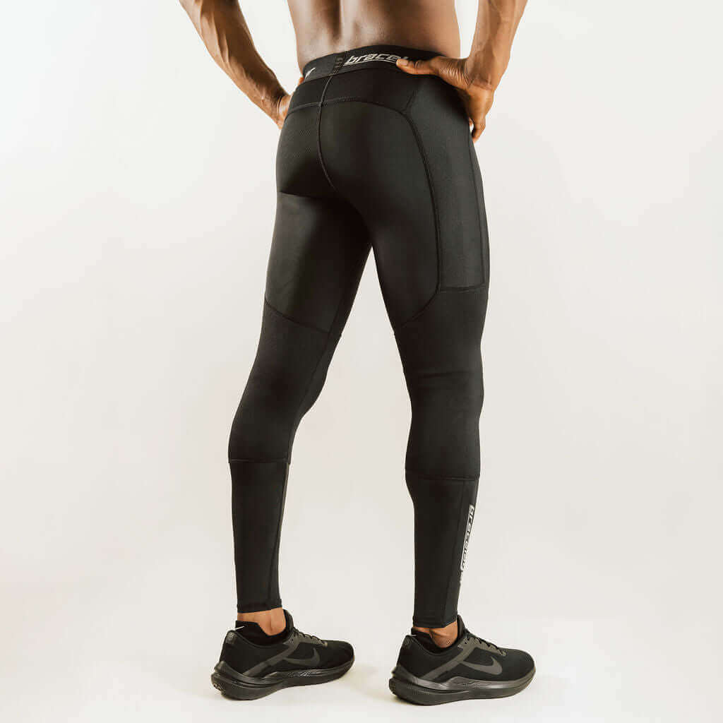 Men's KX2 | Knee Support Compression Pants Black, frontpage, KX2, Men's, Pants Bracelayer® USA | Knee Compression Gear