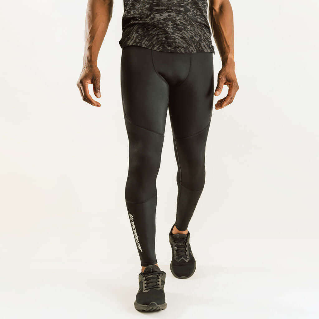 Men's KX2 | Knee Support Compression Pants Black, frontpage, KX2, Men's, Pants Bracelayer® USA | Knee Compression Gear