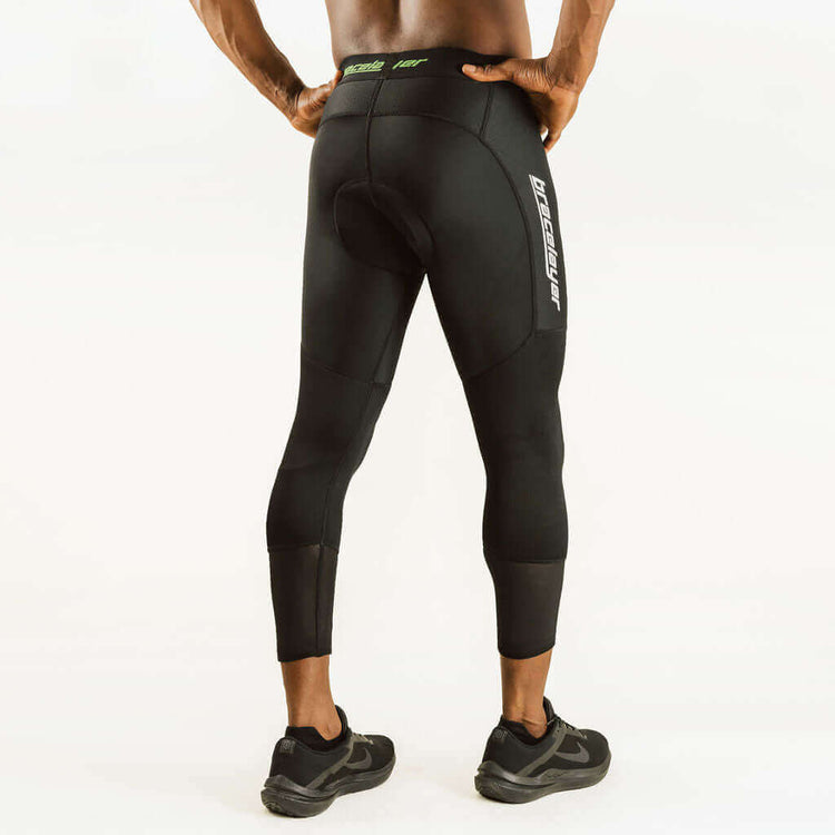 KXV GreenLine | 7/8 Cycling Compression Pants w/ Knee Support Bike, Cycling, Featured, frontpage, GreenLine, KXV, Men's, Pants, Sports, Spring, Summer, Women's Bracelayer® USA | Knee Compression Gear