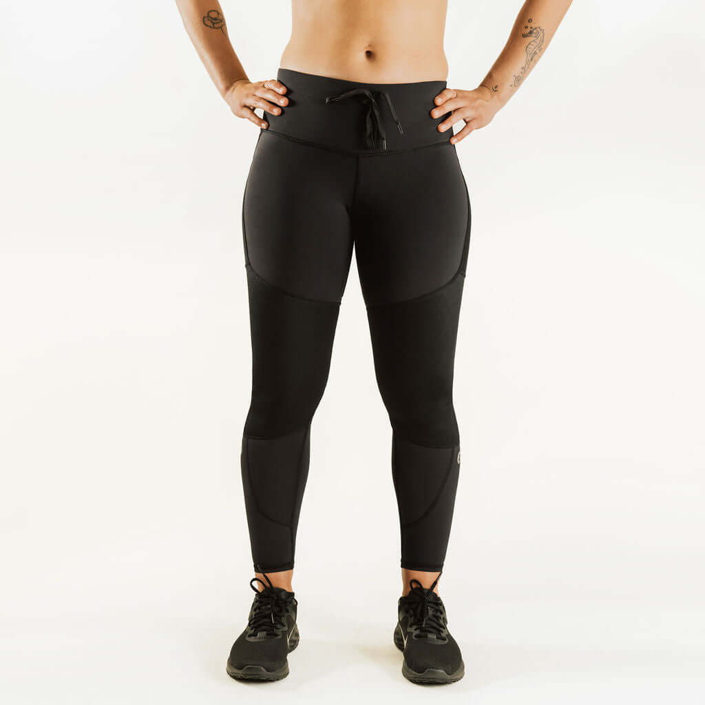 Women's KS1 Vent  7/8 Knee Support Compression Pants - ShopperBoard