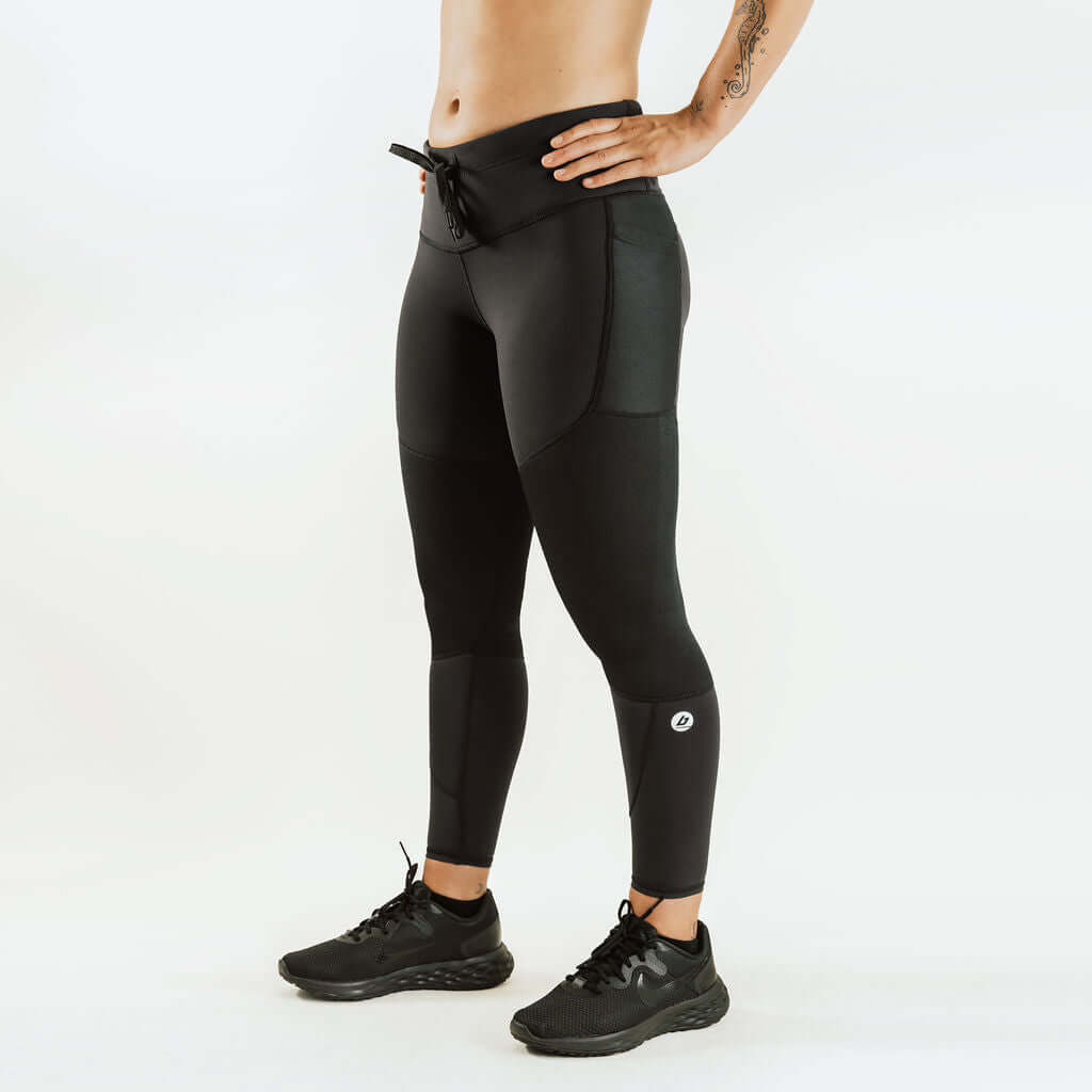 Women's KS1 Alpine | Thermal Base Layer w/ Knee Support Alpine, KS1, KS1 Alpine, Pants, Skiing, Snowboarding, Thermal, Winter, Women's Bracelayer® USA | Knee Compression Gear