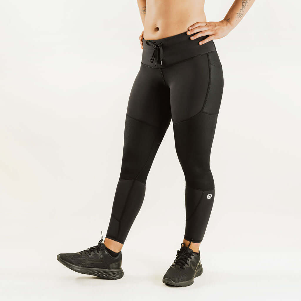 Women's KS1 Alpine | Thermal Base Layer w/ Knee Support Alpine, KS1, KS1 Alpine, Pants, Skiing, Snowboarding, Thermal, Winter, Women's Bracelayer® USA | Knee Compression Gear