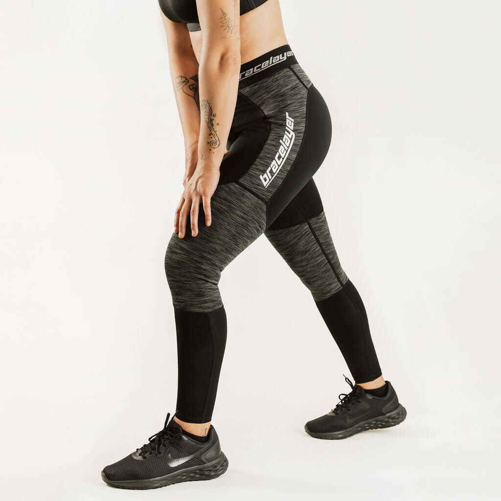 Women's KX1 | Knee Support Compression Pants Featured, frontpage, KX1, Pants, Women's Bracelayer® USA | Knee Compression Gear