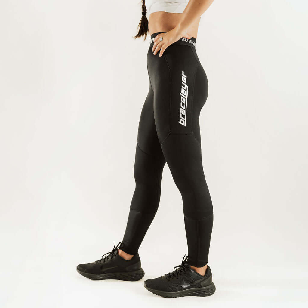Women's KX2 Alpine | Thermal Base Layer w/ Knee Support Alpine, frontpage, KX2, KX2 Alpine, Pants, Thermal, Winter, Women's Bracelayer® USA | Knee Compression Gear