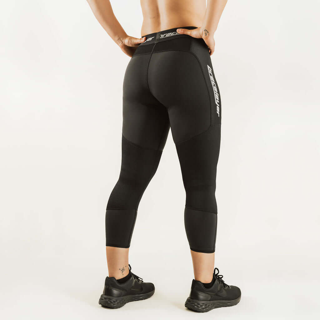 Women's KXV Alpine Boot Cut | 7/8 Thermal Base Layer w/ Knee Support Alpine, frontpage, KXV, Pants, Skiing, Snowboarding, Thermal, Winter, Women's Bracelayer® USA | Knee Compression Gear