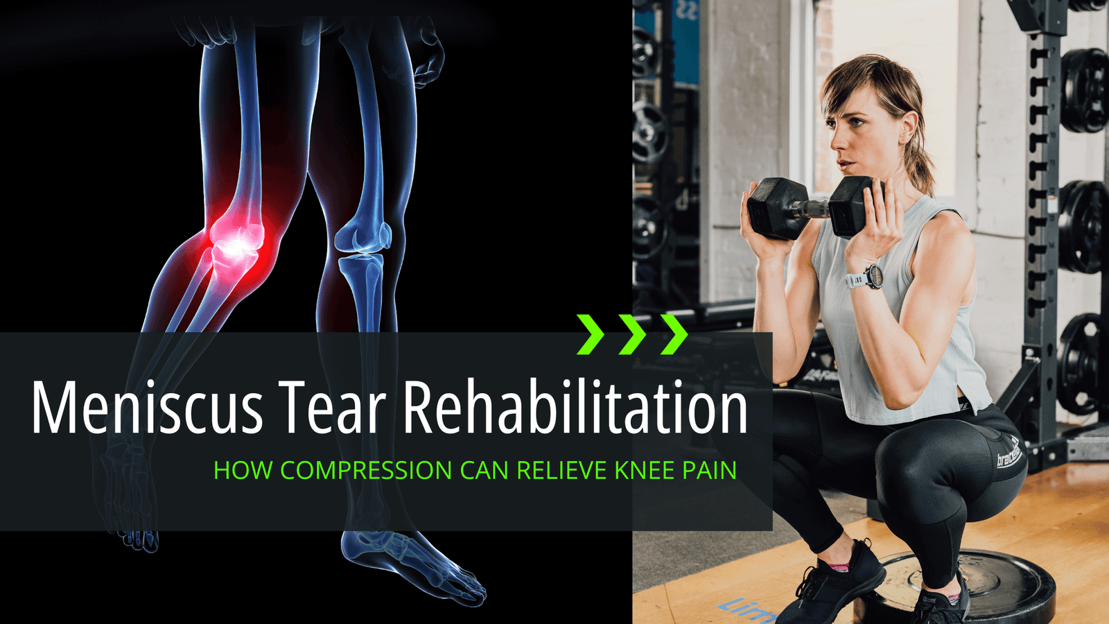 Meniscus Tear Rehabilitation: How Compression Can Relieve Knee Pain arthritis, knee pain, meniscus, meniscus rehab, meniscus tear Bracelayer® USA | Knee Compression Gear