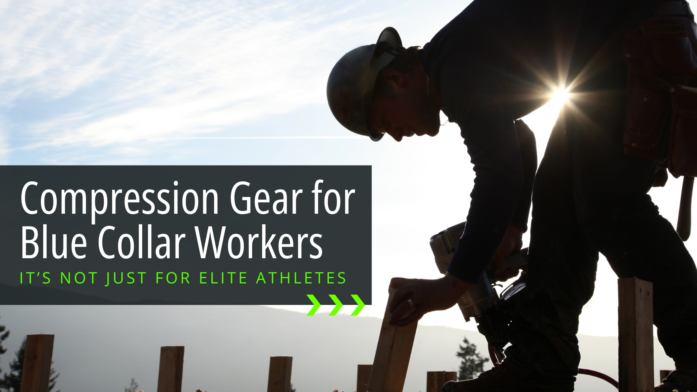 Compression gear for... blue collar workers?