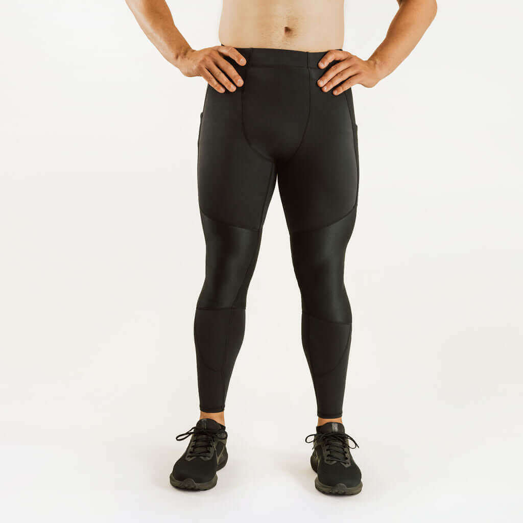 Buy Under Armour Black Regular Fit Sports Tights for Mens Online