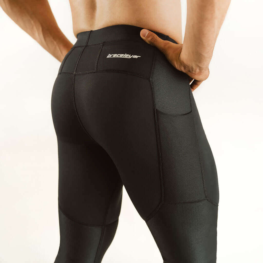 Bracelayer® Thermal Ski Compression Pants with Knee Support