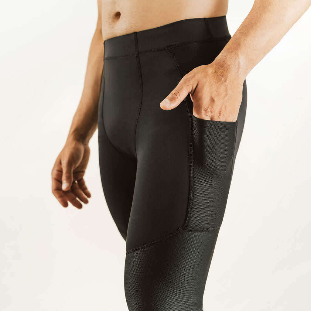 Men's Compression Pants kout Athletic Leggings Running Gym Tights