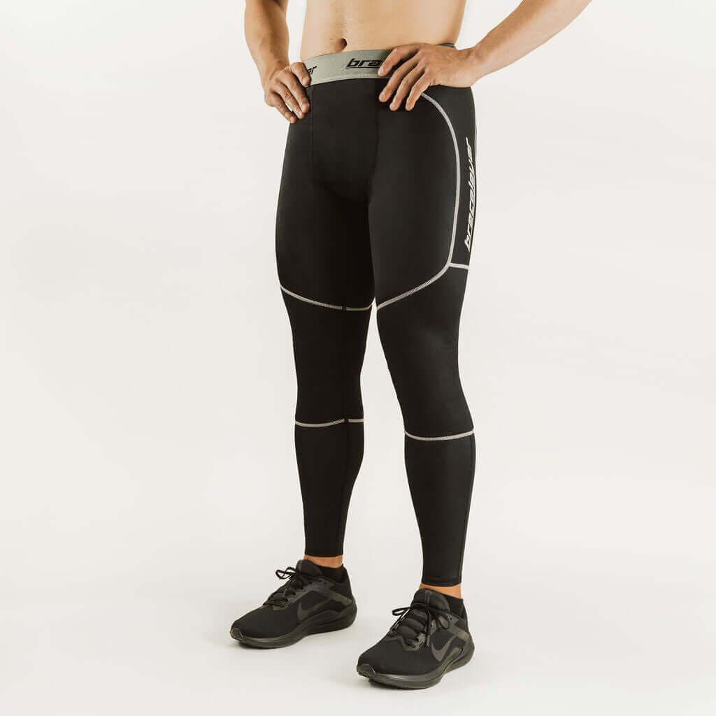 Updated Unisex Design: OCR Armor Compression Pants w Rubberized Knee Pads