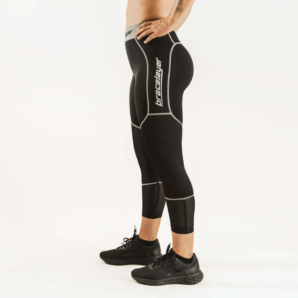 Women's KXV  7/8 Knee Support Compression Pants - ShopperBoard